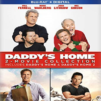 Daddy&#39;s Home / Daddy&#39;s Home 2 (대디스 홈 1.2)(한글무자막)(Blu-ray)