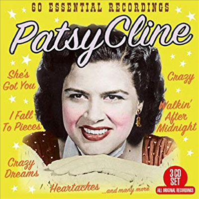 Patsy Cline - 60 Essential Recordings (Digipack)(3CD)