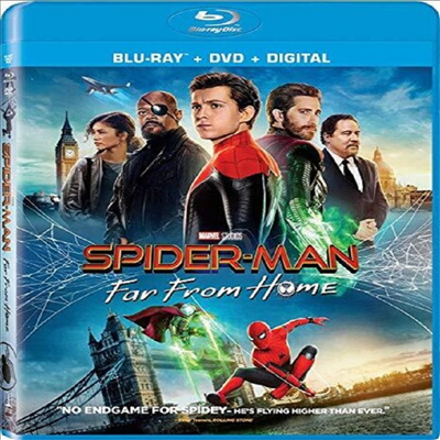 Spider-Man: Far From Home (스파이더맨: 파 프롬 홈)(한글무자막)(Blu-ray)