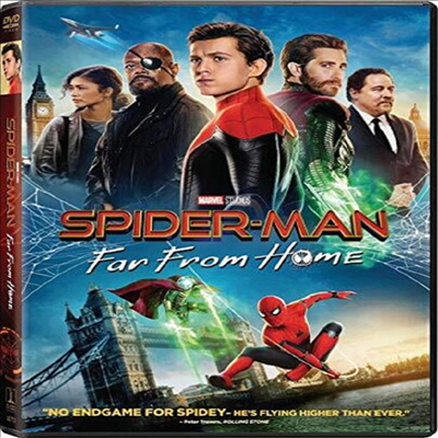 Spider-Man: Far From Home (스파이더맨: 파 프롬 홈)(지역코드1)(한글무자막)(DVD)