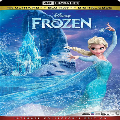 Frozen (겨울왕국) (2013) (한글무자막)(4K Ultra HD + Blu-ray + Digital Code)