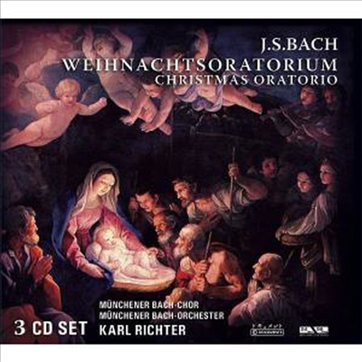 바흐: 크리스마스 오라토리오 (Bach: Weihnachtsoratorium BWV248) (Digipack)(3CD) - Karl Richter