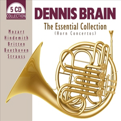 데니스 브레인 - 호른의 유산 (Dennis Brain - Essential Collection) (5CD Boxset)(CD) - Dennis Brain