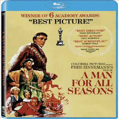 Man For All Seasons (사계의 사나이)(한글무자막)(Blu-ray)(Blu-Ray-R)