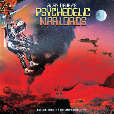 Alan Davey&#39;s Psychedelic Warlords - Captain Lockheed And The Starfighters Live! (Colored LP)