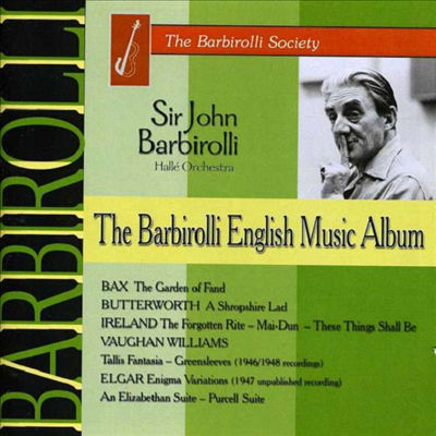 바비롤리 영국 음악 녹음집 (The Barbirolli English Music Album) (2CD) - John Barbirolli