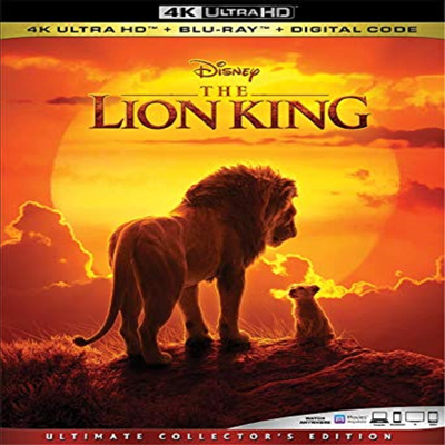 Lion King (2019) (라이온 킹)(4K Ultra HD+Blu-ray)(한글무자막)