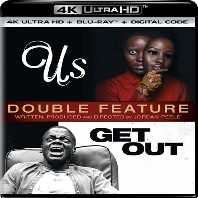 Us / Get Out (어스 / 겟 아웃) (한글무자막)(4K Ultra HD + Blu-ray + Digital Code)