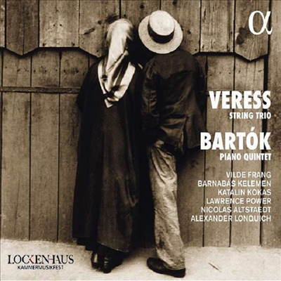 베레스: 현악 삼중주 & 바르톡: 피아노 오중주 (Veress: String Trio & Bartok: Piano Quintet)(Digipack)(CD) - Vilde Frang