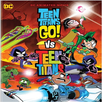 Teen Titans Go Vs Teen Titans (틴 타이탄 고!)(지역코드1)(한글무자막)(DVD)