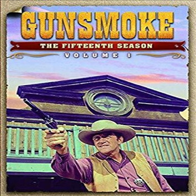 Gunsmoke: The Fifteenth Season Volume 1 (건스모크 시즌 15-1) (Mono)(지역코드1)(한글무자막)(DVD)