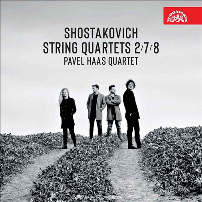 쇼스타코비치: 현악 사중주 2, 7 & 8번 (Shostakovich: String Quartets Nos.2, 7 & 8)(CD) - Pavel Haas Quartet