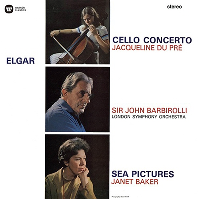 엘가: 첼로 협주곡, 연가곡 '바다의 풍경' (Elgar: Cello Concerto, Sea Pictures Op.37) (Ltd. Ed)(Hi-Res CD (MQA x UHQCD)(일본반) - Jacqueline Du Pre