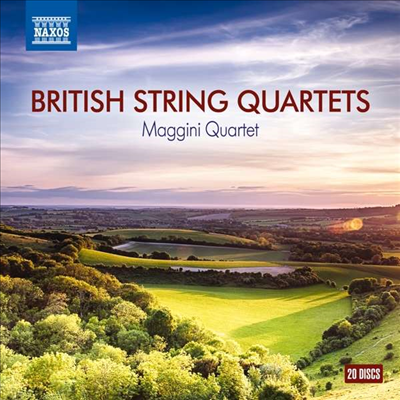 영국의 현악 사중주 (British String Quartets) (20CDBoxset) - Maggini Quartet