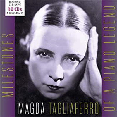 마그다 탈리아페로 - 명반 녹음집 (Magda Tagliaferro - Milestones of a Legend) (10CD Boxset)(CD) - Magda Tagliaferro