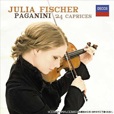 파가니니: 24 카프리스 (Paganini: 24 Caprices) (Ltd. Ed)(SHM-CD)(일본반) - Julia Fischer
