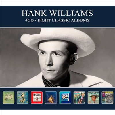 Hank Williams - Eight Classic Albums (4CD)(Digipak)