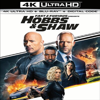 Fast & Furious Presents: Hobbs & Shaw (분노의 질주: 홉스&쇼) (4K Ultra HD+Blu-ray)(한글무자막)
