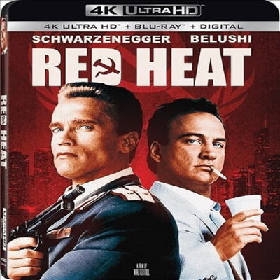 Red Heat (레드 히트) (4K Ultra HD+Blu-ray)(한글무자막)