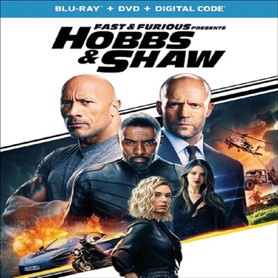 Fast & Furious Presents: Hobbs & Shaw (분노의 질주: 홉스&쇼)(한글무자막)(Blu-ray+DVD)