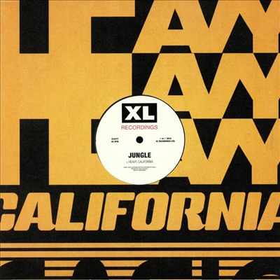 Jungle - Heavy, California (Single LP)