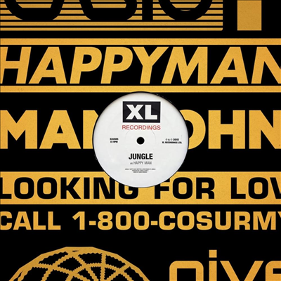 Jungle - Happy Man / House in LA (12Inch LP)