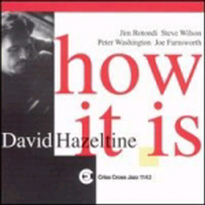 David Hazeltine - How It Is (CD)