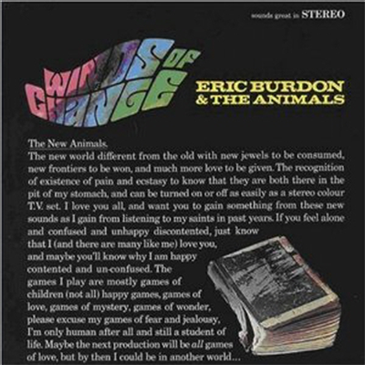 Eric Burdon &amp; The Animals - Winds Of Change (CD)