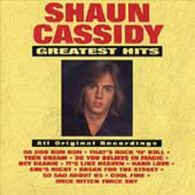 Shaun Cassidy - Greatest Hits (CD)