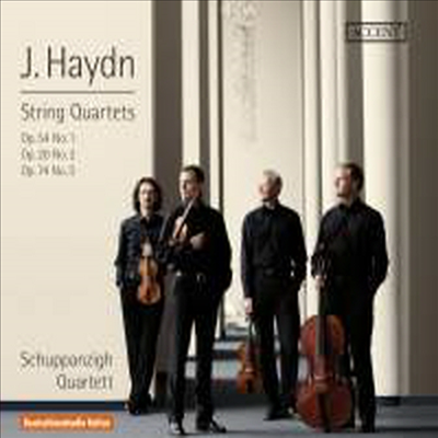 하이든: 현악 사중주 3집 (Haydn: String Quartets Vol.3 Op. 20 No. 2, Op. 54 No. 1 &amp; Op. 74 No. 3 )(CD) - Schuppanzigh Quartett