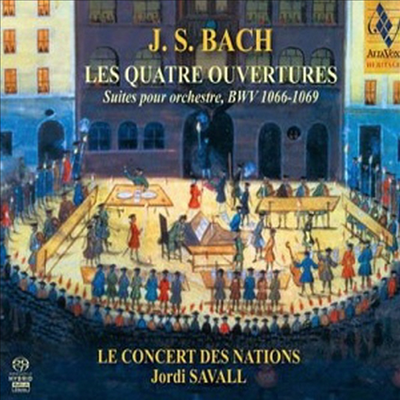 바흐: 관현악 모음곡 1번 - 4번 (Bach: Orchestral Suites Nos. 1 - 4 BWV.1066 - 1069)(2SACD Hybrid) - Jordi Savall