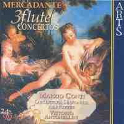 메르카단테 : 플루트 협주곡집 (Mercadente : Flute Concertos)(CD) - Marzio Conti