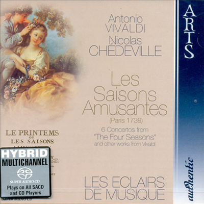비발디 : 사계, 바이올린 협주곡 (Vivaldi : The Four Seasons) (SACD Hybrid) - Enrico Casazza