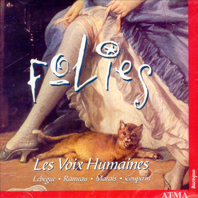 두 대의 비올을 위한 편곡집 (Folies- Voix Humaines)(CD) - Les Voix Humaines