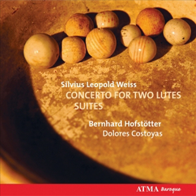 바이스 : 두 대의 류트를 위한 협주곡, 류트 모음곡 (로라우에서 발견된 바흐의 필사본 최초 녹음) (Weiss : Concerto for two lutes and Suites)(CD) - Bernhard Hofstotter