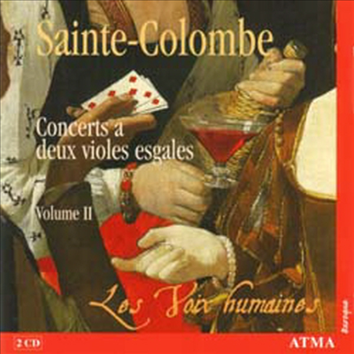 생뜨 꼴롱브 : 두 대의 비올을 위한 합주곡 2집, 19-36번 (Sainte-Colombe : Concerts A Deux Violes Esgales Vol.2, No.19-36번) (2CD) - Margaret Little