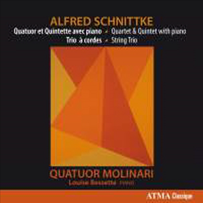 슈니트케: 피아노 오중주, 사중주 &amp; 현악 삼중주 (Schnittke: Piano Quartet, Quintet &amp; String Trio)(CD) - Molinari Quartet