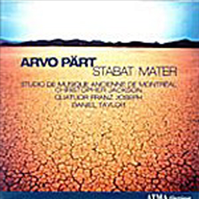 아르보 패르트 : 스타바트 마테르 (Arvo Part : Stabat Mater)(CD) - Daniel Taylor