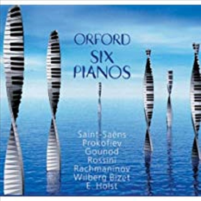 여섯 대의 피아노를 위한 작품 (Works For Six Pianos)(CD) - Orford Six Pianos