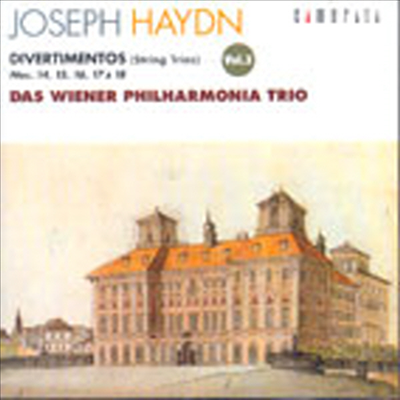 하이든 : 디베르티멘토 - 현악 삼중주 3집 (Haydn : Divertimentos Nos.14, 15, 16, 17 &amp; 18)(CD) - Wiener Philharmonia Trio