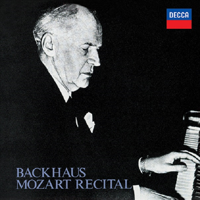 모차르트 : 피아노 소나타 14,10번, 환상곡 (Mozart Recital - Fanatasia K.475, Piano Sonata No.14 K.457, Piano Sonata No.10 K.330, Fanatasia K.475) (SHM-CD)(일본반) - Wilhelm Backhaus