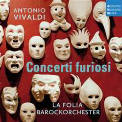 비발디: 현과 통주저음을 위한 협주곡집 (Vivaldi: Concerti Furiosi)(CD) - La Folia Barockorchester