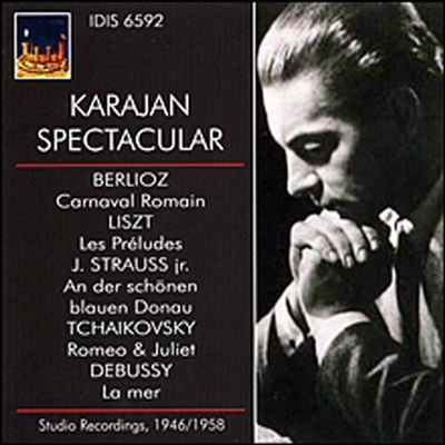 리스트 : 전주곡, 차이코프스키 : 로미오와 줄리엣 & 드뷔시 : 바다 (CD) - Herbert von Karajan