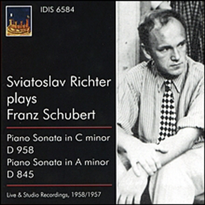 슈베르트 : 피아노 소나타 D.958, D.845 (Richter Plays Schubert)(CD) - Sviatoslav Richter