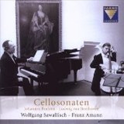 베토벤 : 첼로 소나타 3번, 5번 & 브람스 : 첼로 소나타 2번 (Brahms & Beethoven : Sonatas for Violoncello and Piano)(CD) - Franz Amann