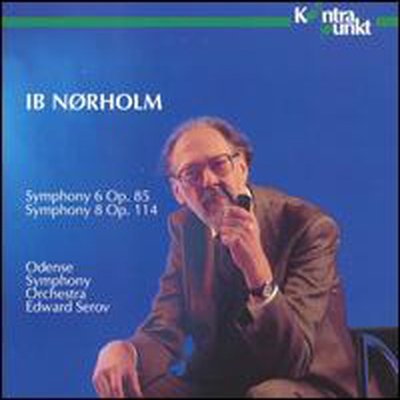 Ib Norholm : Symphony No.6 &amp; 8 (CD) - Edward Serov