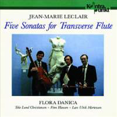 르클레어 : 다섯개의 플루트 소나타 (Leclair : 5 Sonatas For Flute)(CD) - Finn Hansen