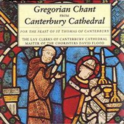 캔터베리 지방의 축일 그레고리오 성가 (Gregorian Chant)(CD) - The Lay Clerks Of Canterbury Cathedral Choir