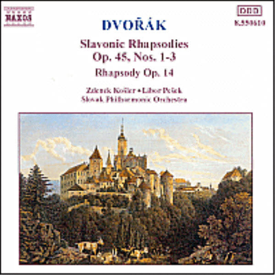 드보르작 : 슬라브 랩소디 (Dvorak : Slavonic Rhapsodies)(CD) - Libor Pesek