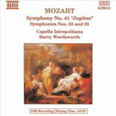 모차르트 : 교향곡 25, 32, 41번 '주피터' (Mozart : Symphonies Nos.25, 32, 41 'Jupiter')(CD) - Barry Wordsworth